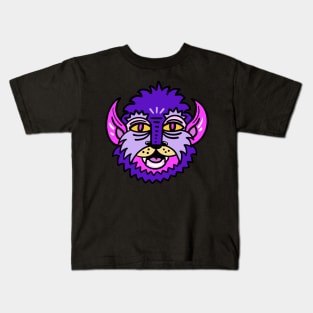 Purple Werewolf Kids T-Shirt